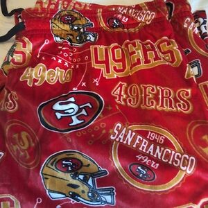 NFL Red and Gold Team Apparel Pants